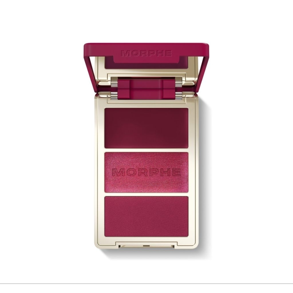 Má hồng Morphe Cheek Thrills Multi-Finish Face Trio