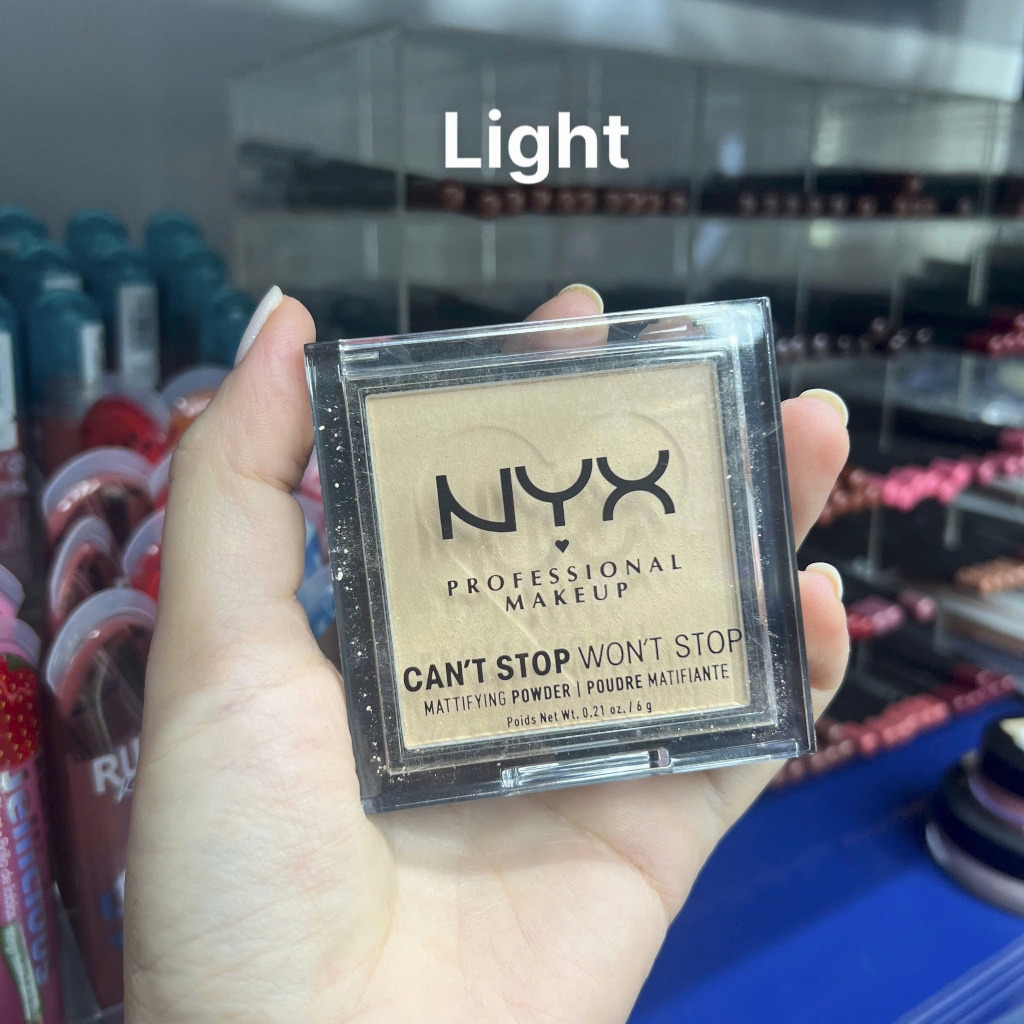 Phấn phủ kiềm dầu NYX Can't Stop Won't Stop Mattifying Powder