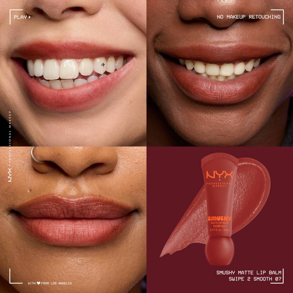 Son dưỡng môi NYX Smushy Matte Lip Balm 8ml