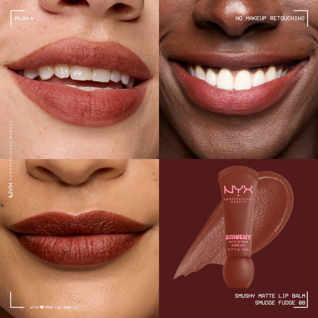Son dưỡng môi NYX Smushy Matte Lip Balm 8ml
