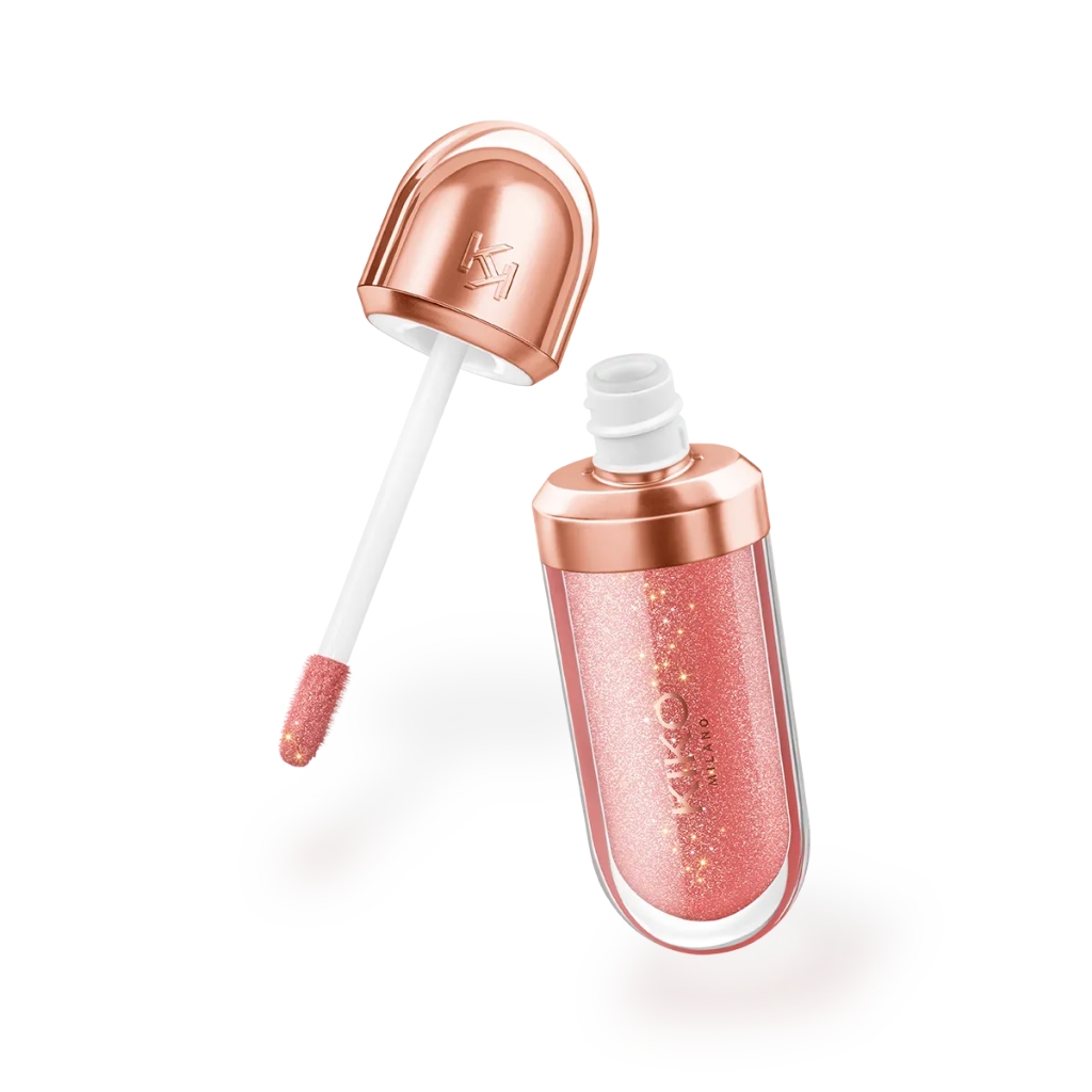 Son bóng Kiko Milano Golden Oasis 3D Hydra lip gloss 6.5ml