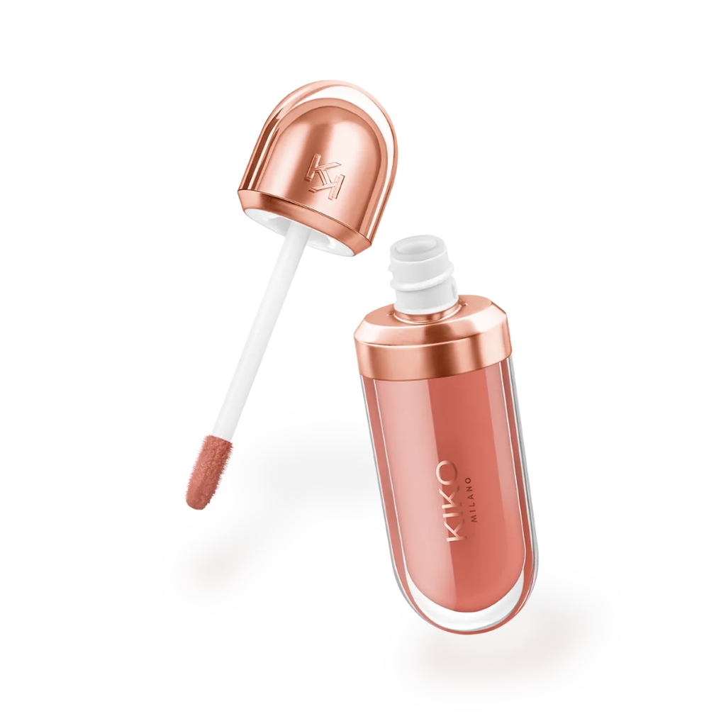 Son bóng Kiko Milano Golden Oasis 3D Hydra lip gloss 6.5ml