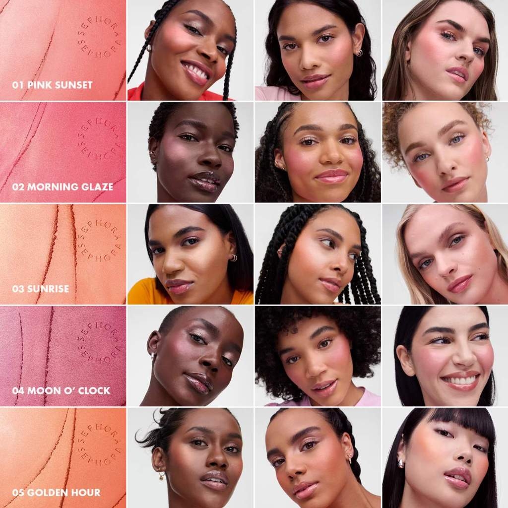 Phấn má hồng bắt sáng Sephora Colorful Blush and Highlighting Glaze 3.5g