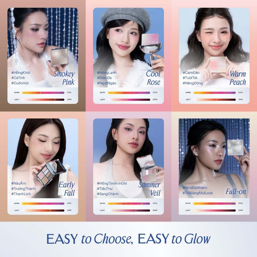 Bảng phấn mắt đa năng Lemonade Aesthetic Multi-task Palette