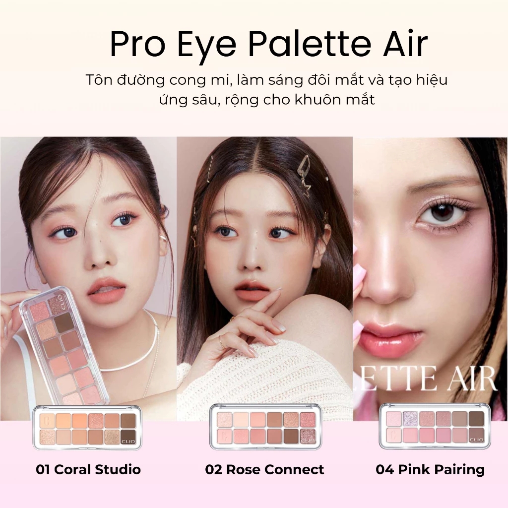 Bảng phấn mắt Clio Pro Eye Palette 7.2g