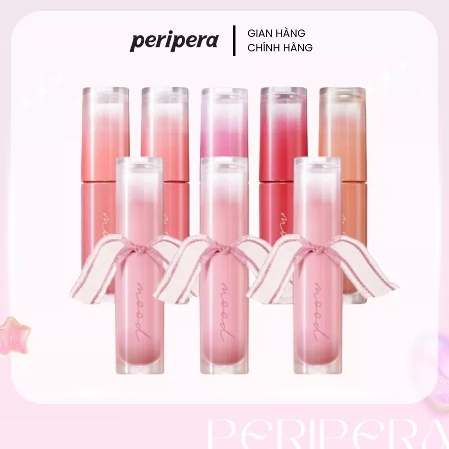 Son tint bóng Peripera Water Bare Tint 3.7g