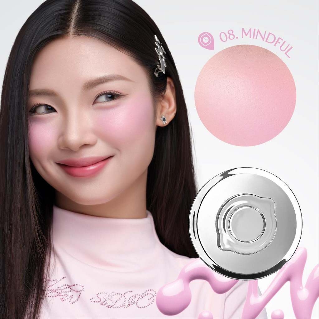 Má hồng Dạng Phấn Nước Lemonade Mirror Mirror Blush Cushion 8g