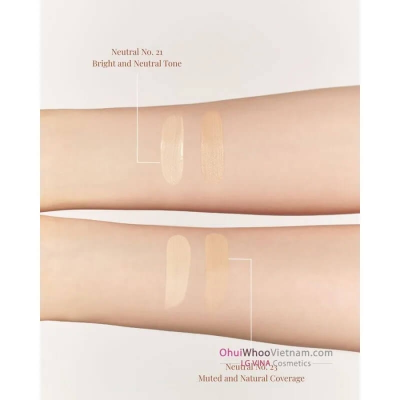 Phấn Nước Cushion The Whoo Royal Complexion Glow 2 x 13g