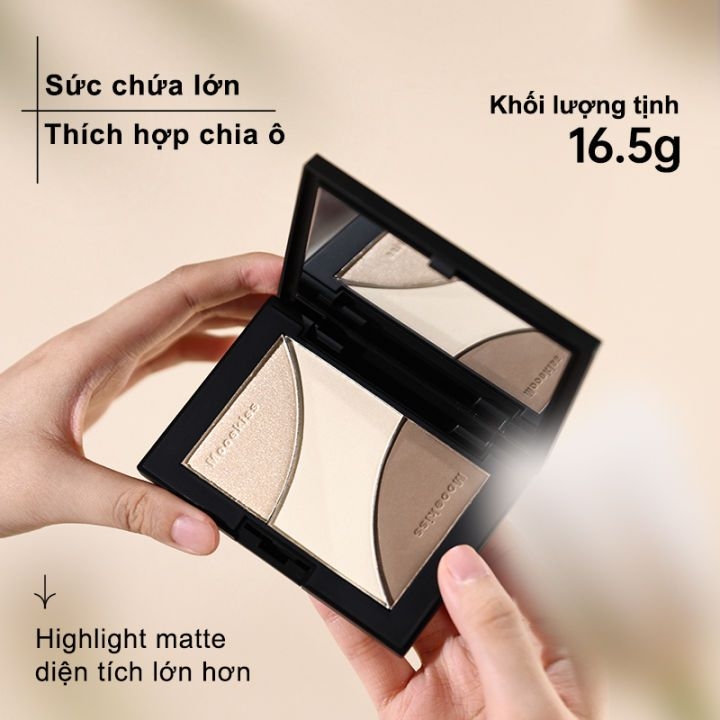 Bảng phấn tạo khối bắt sáng Mooekiss 9g