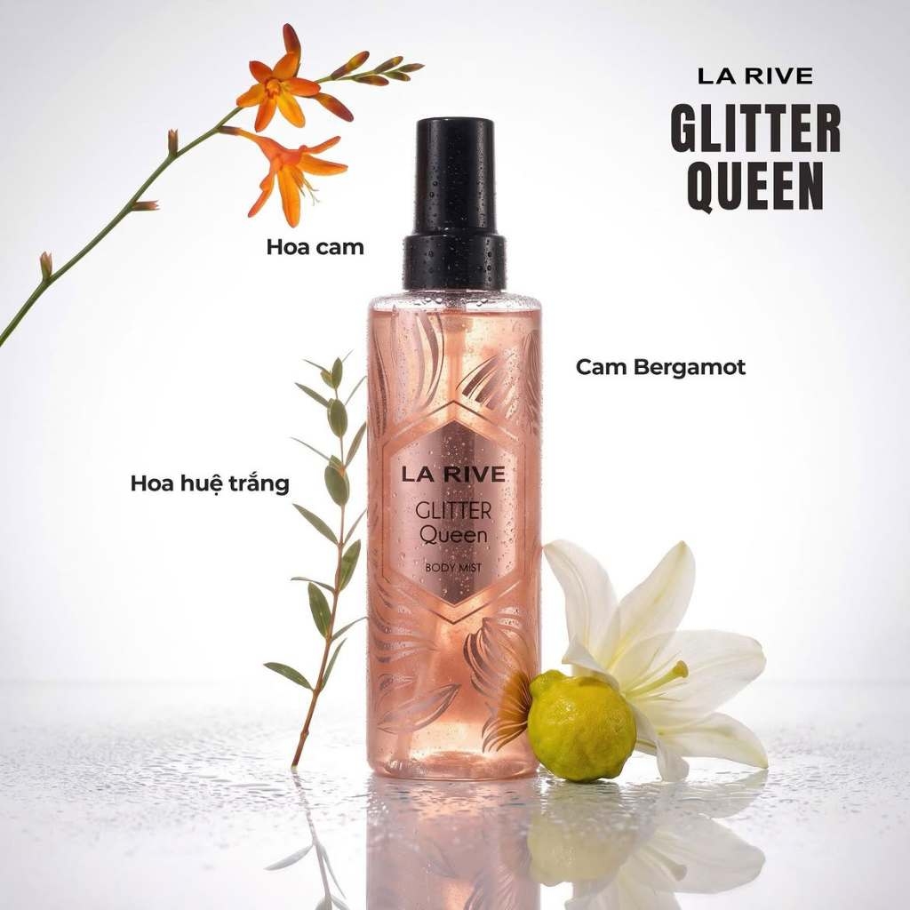 Xịt Thơm Tóc và Cơ Thể La Rive Hair & Body Mist 200ml
