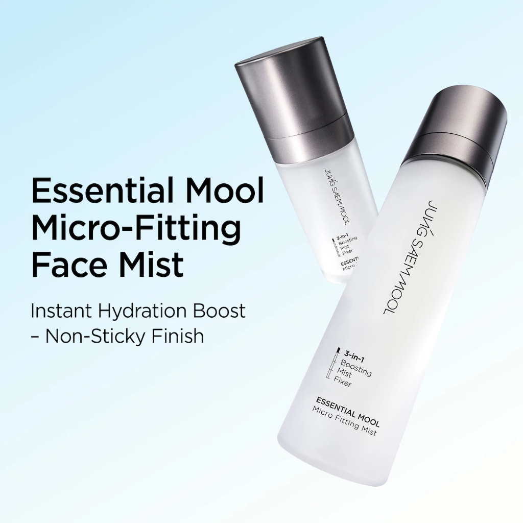 Xịt Khoáng Khóa Trang Điểm Dưỡng Ẩm JUNGSAEMMOOL Essential Mool Micro Fitting Mist