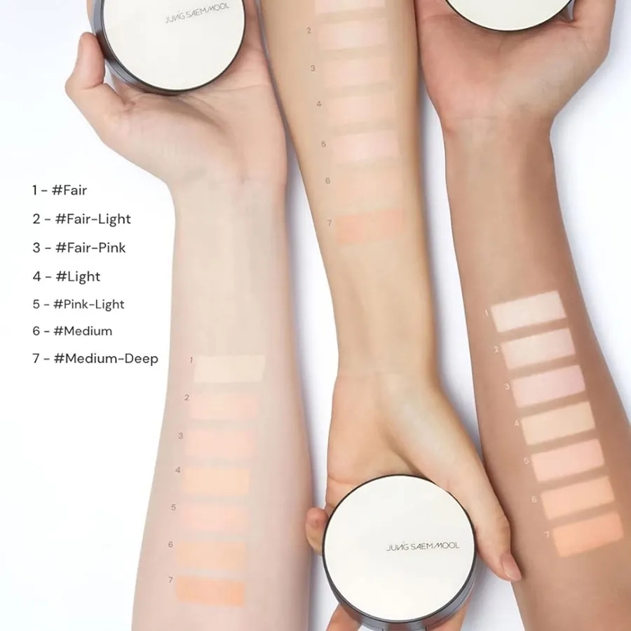 Phấn Nước JUNGSAEMMOOL Essential Skin Nuder Cushion Kèm Lõi Refill 2 x 14g