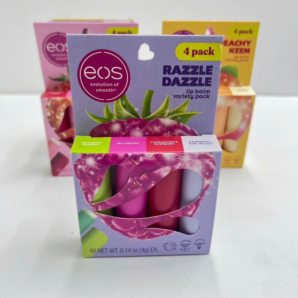 Set 4 Son Dưỡng EOS Party Vibes