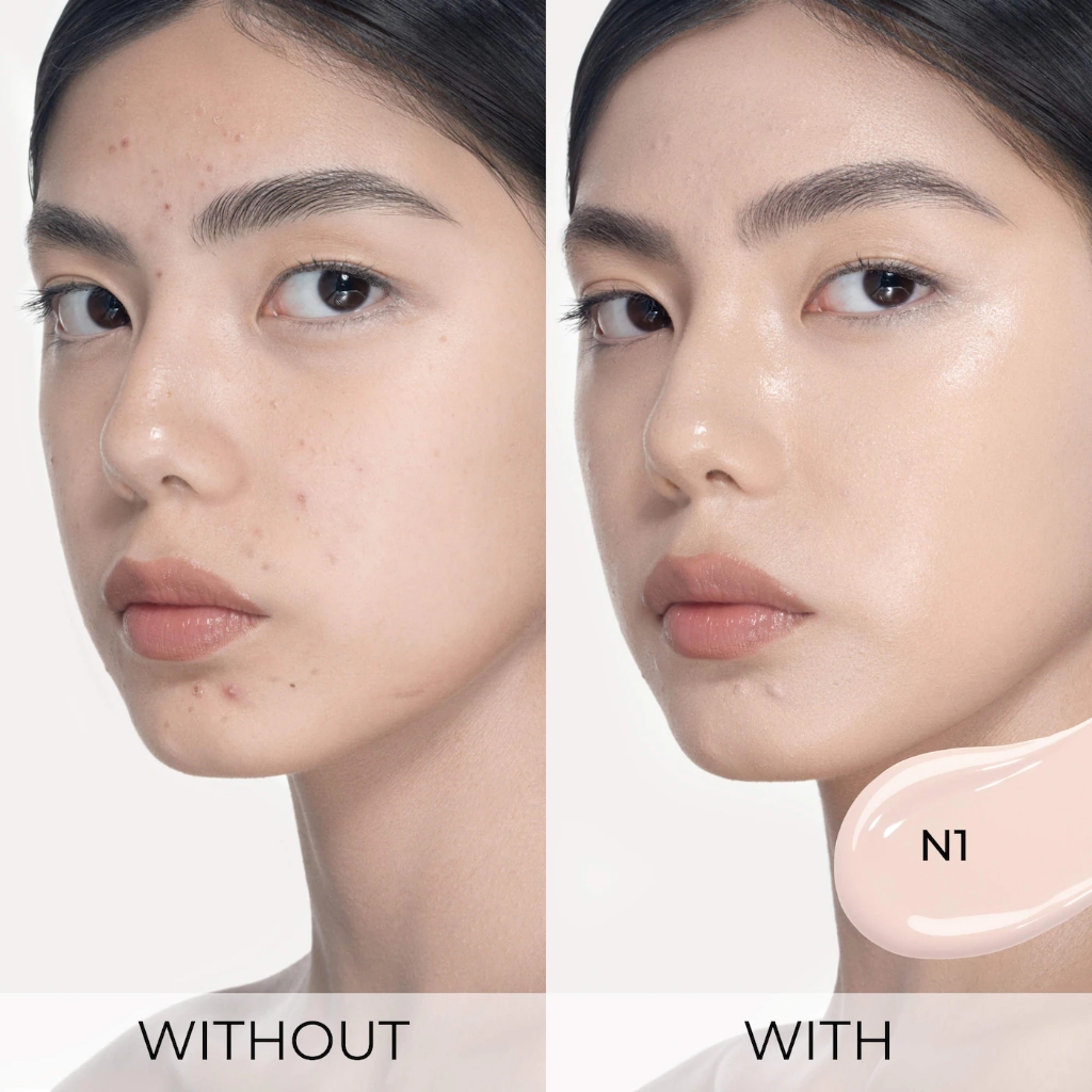 Kem nền căng bóng làm mờ mịn da NATASHA DENONA Hy-Glam Hydrating & Blurring Luminous Longwear Serum Foundation