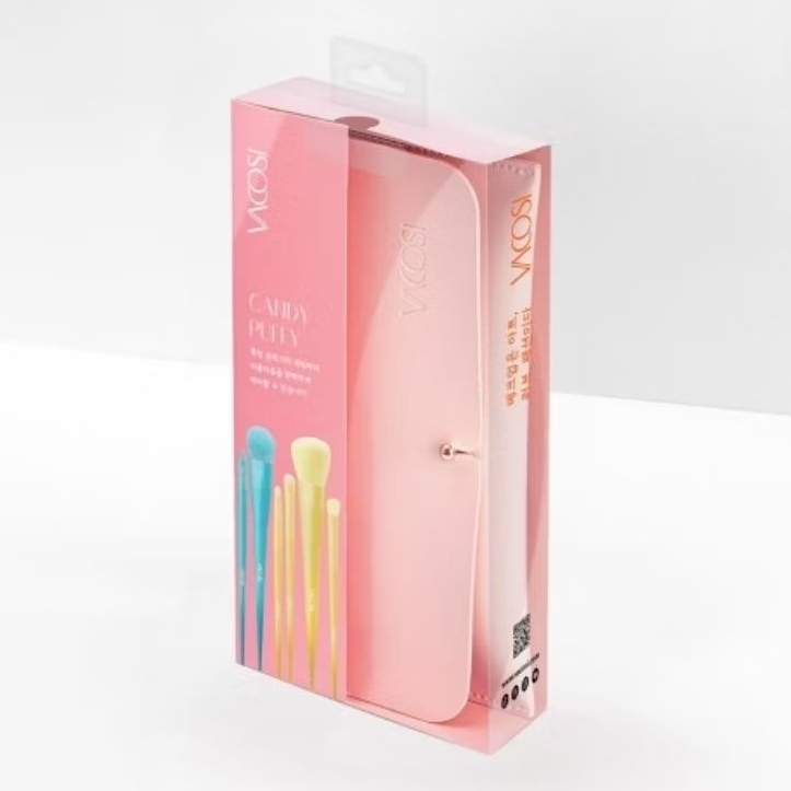 Bộ cọ 10 cây Vacosi Candy Puffy kèm túi BC34