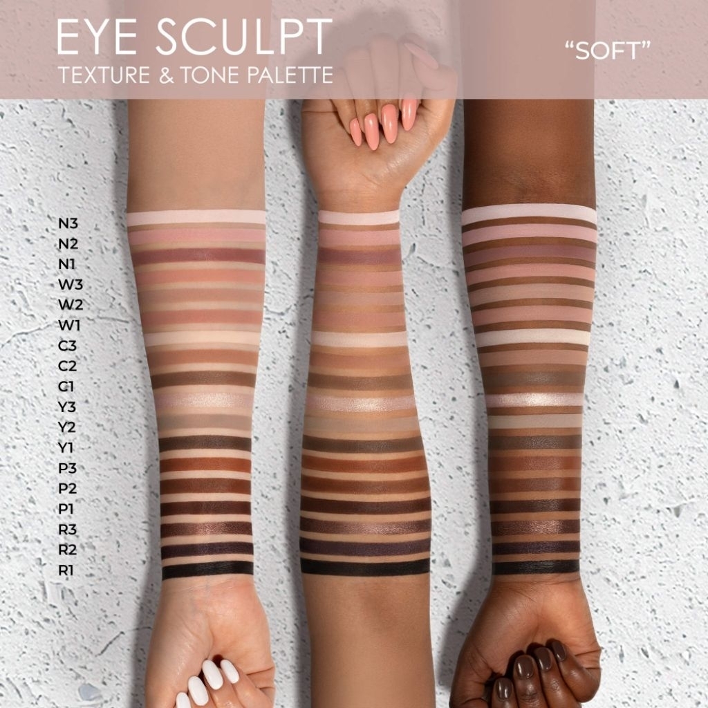 Bảng Phấn Mắt 18 Ô Natasha Denona Eye Sculpt Texture and Tone Eyeshadow Palette