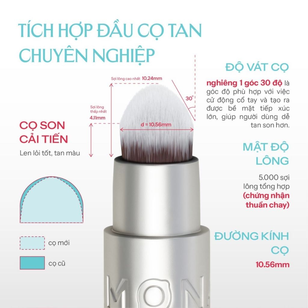 Son Kem Bùn Ẩm mờ mịn lâu trôi Lemonade Perfect Couple Blurry Stain Lip Cream
