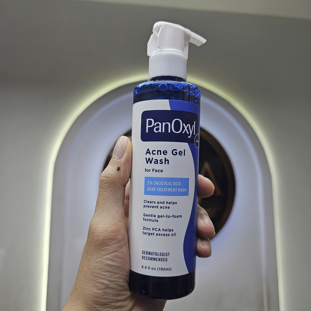 Sữa Rửa Mặt Giảm Mụn PanOxyl Acne Gel Wash 2% BHA 192 ml