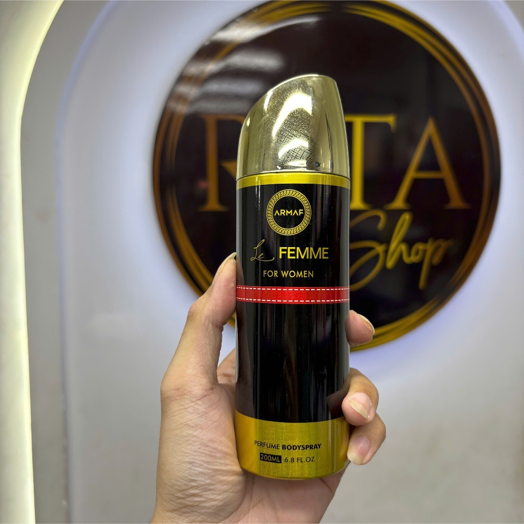 Xịt thơm toàn thân Armaf Club De Nuit Perfume Body Spray 200g