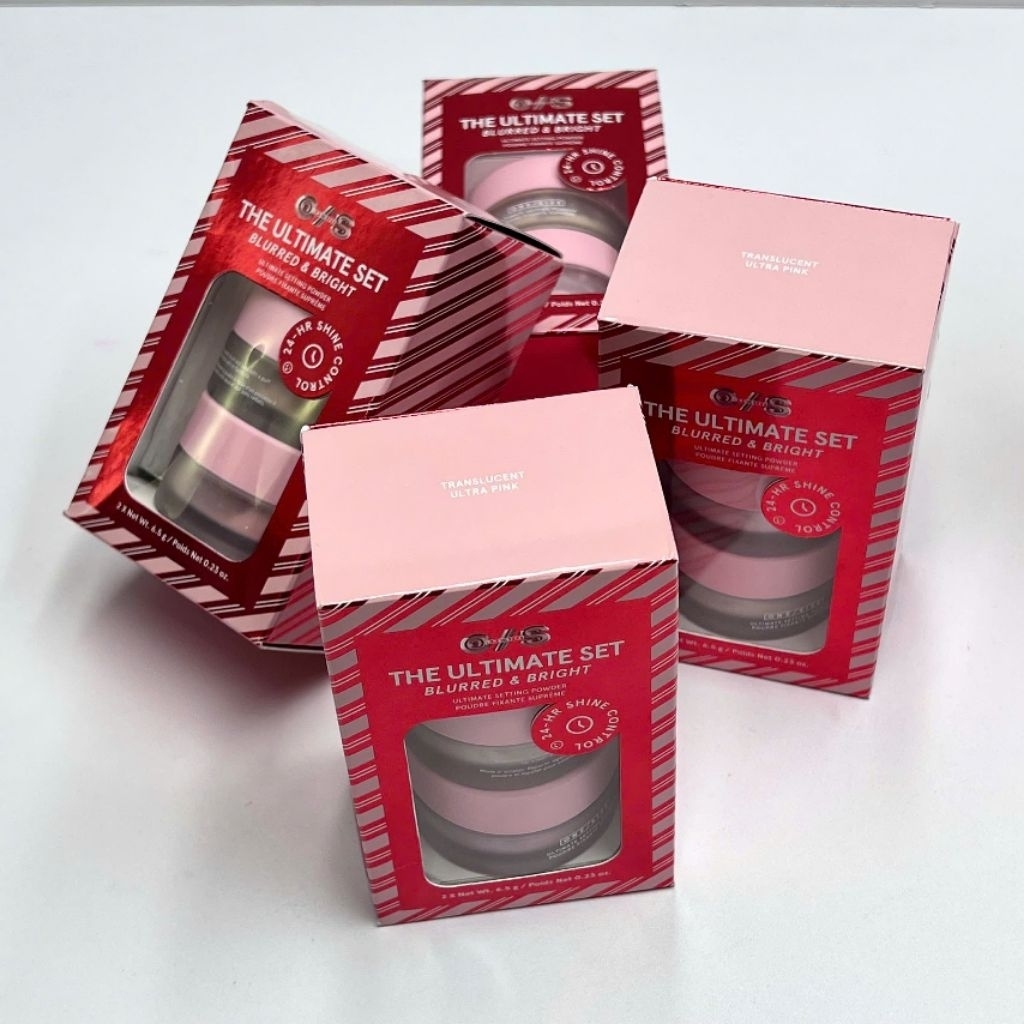 Set phấn phủ mini One Size Ultimate Blurring Setting Powder kiềm dầu làm mờ mịn da 6g x 2