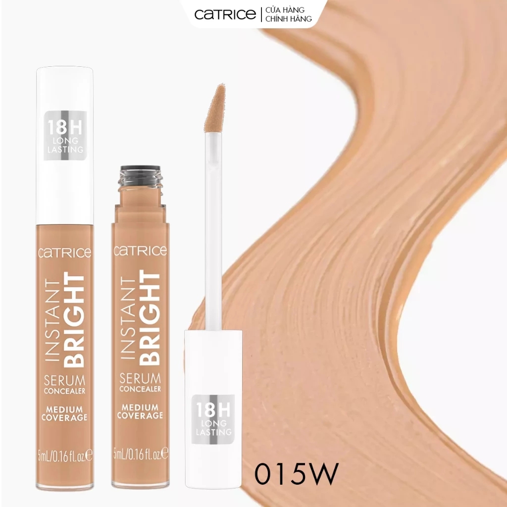 Che khuyết điểm serum làm sáng da Catrice Instant Bright Serum Concealer