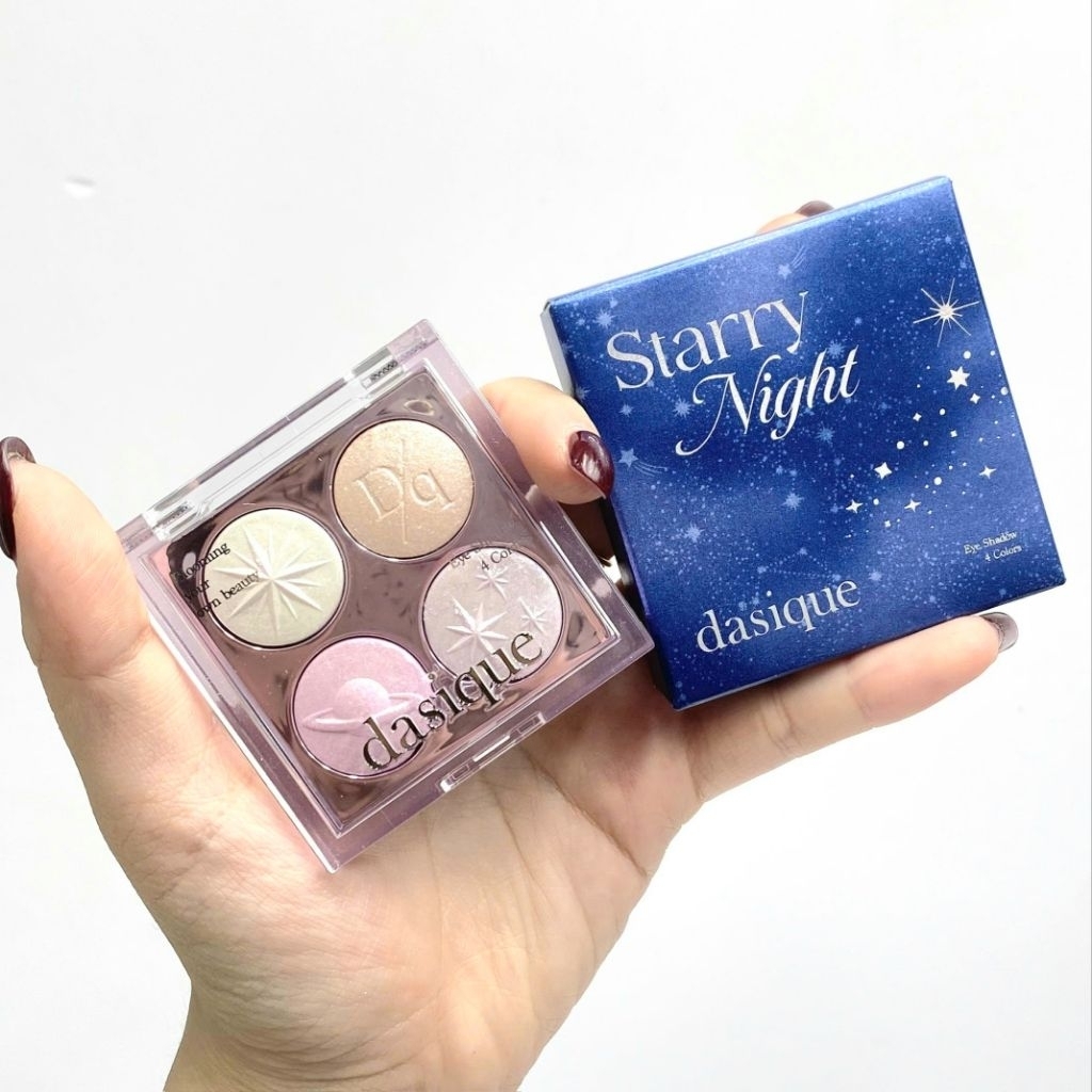 Bảng mắt 4 ô nhũ Dasique Starry Night 7g