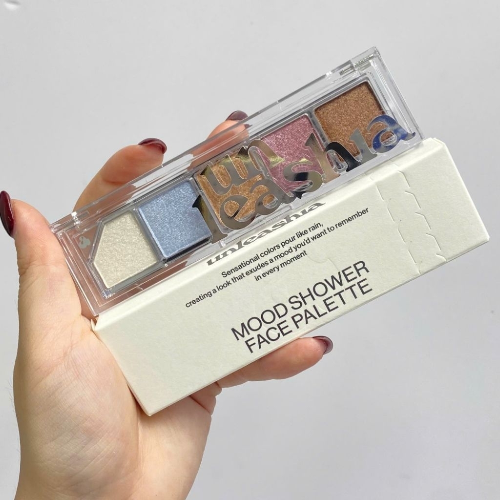 Phấn bắt sáng Unleashia Mood Shower Face Palette 4g