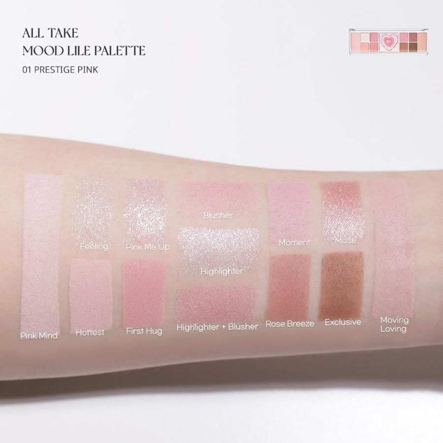 Phấn Mắt Peripera 3IN1 All Take Mood Like Palette