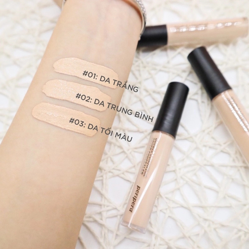 Che Khuyết Điểm Peripera Double Longwear Cover Concealer 5.5g