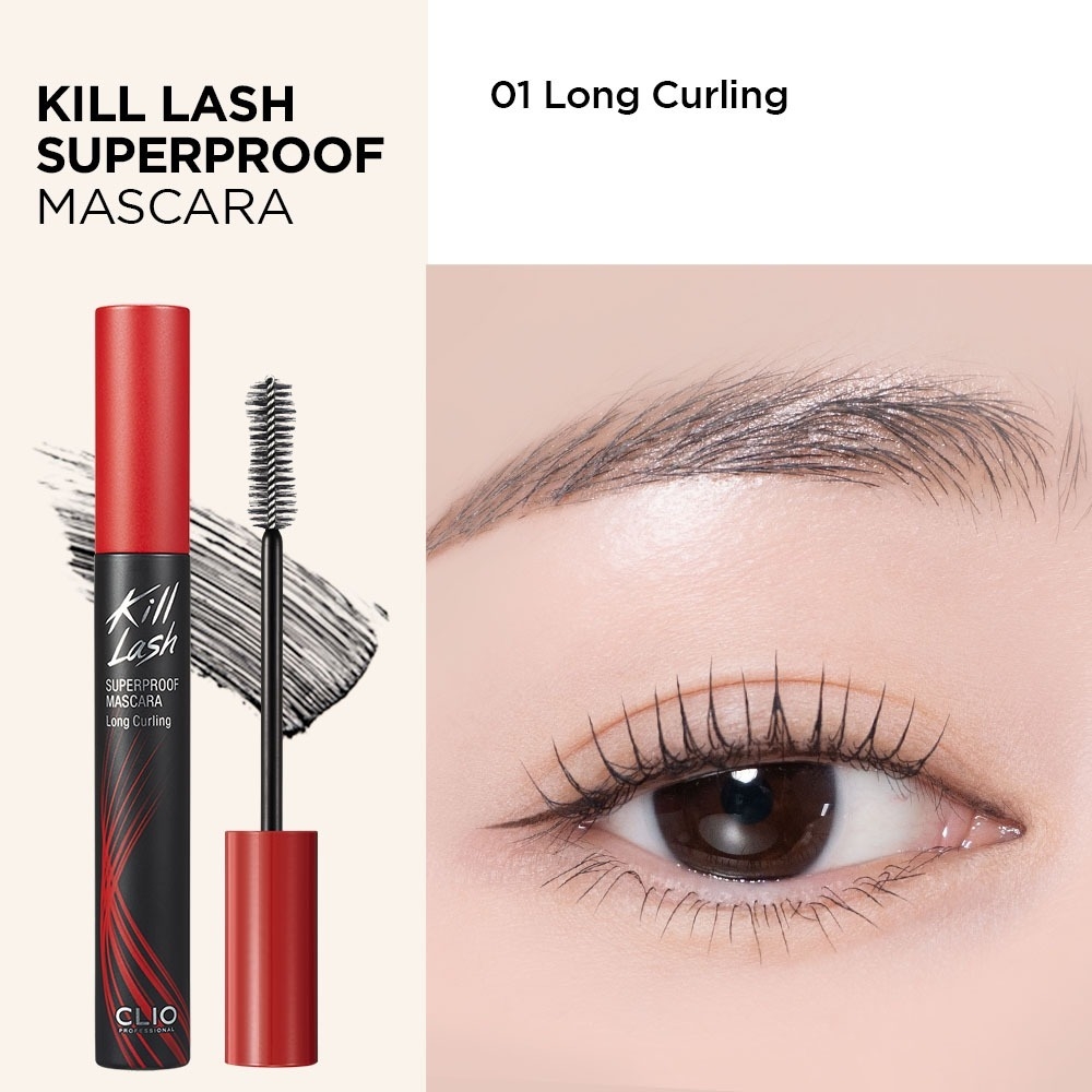 Mascara Clio Kill Lash Superproof không lem không trôi chống thấm nước 7g
