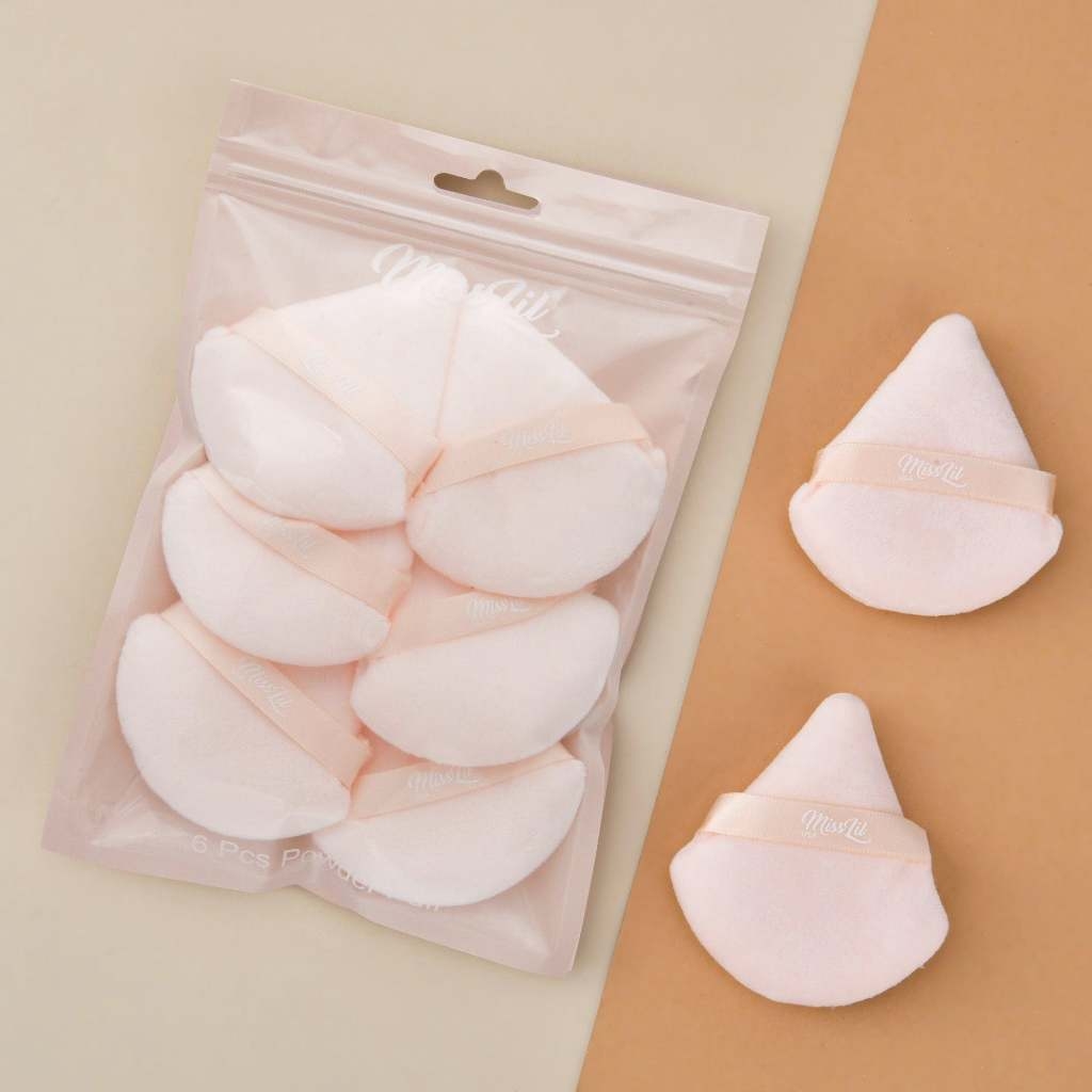 Set 6 Bông Phấn Miss Lil USA Powder Puff