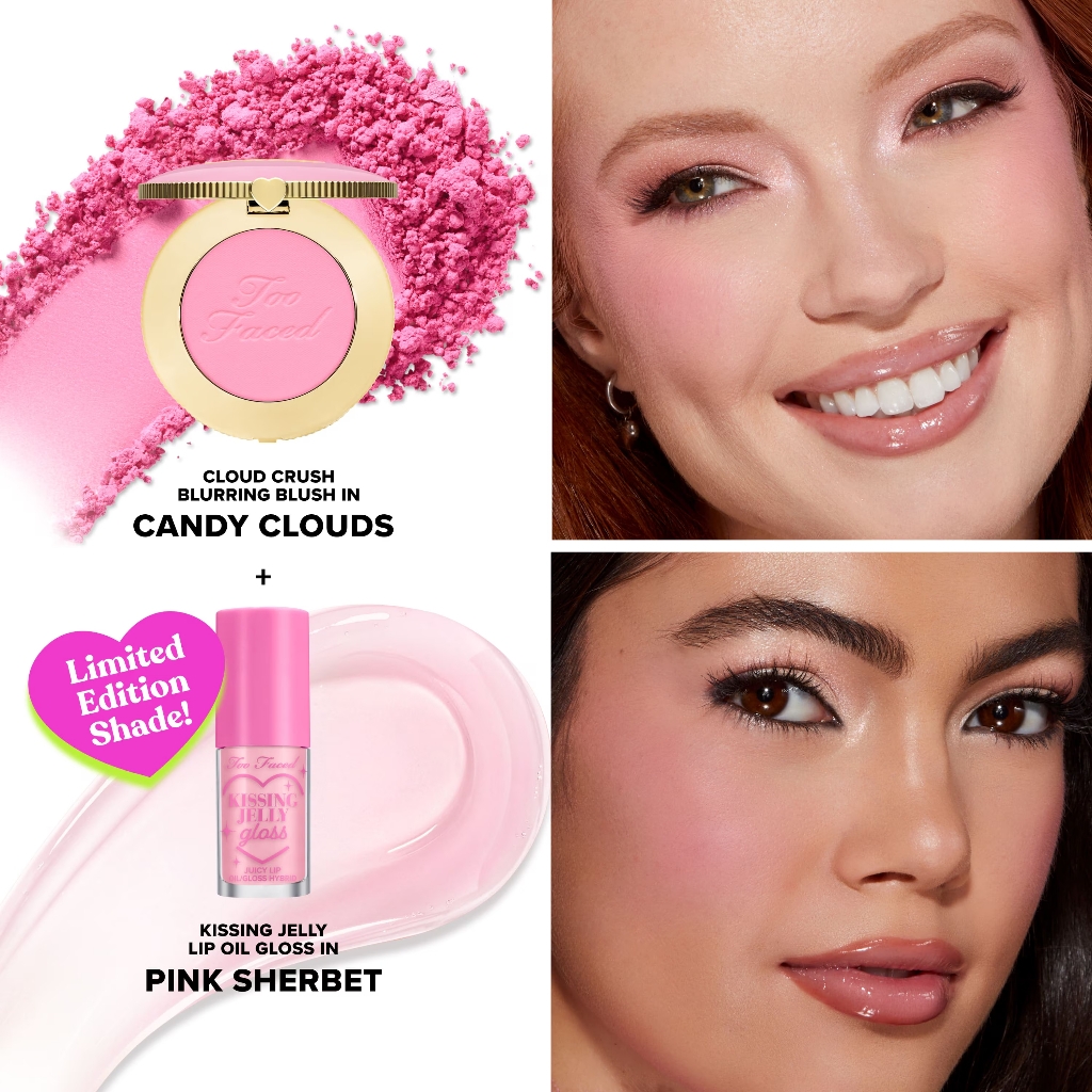 Set son bóng và má hồng Too Faced Dream a Little Dream 2025