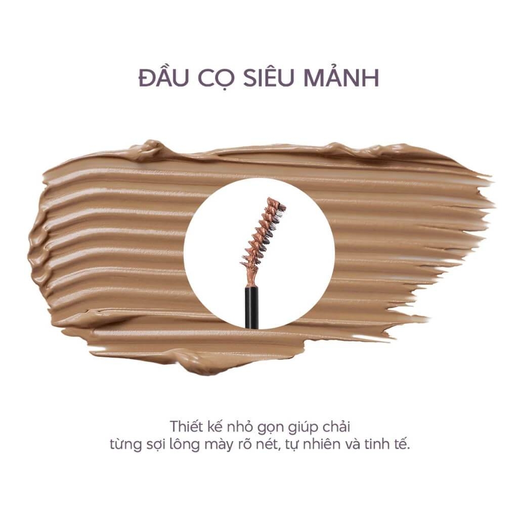 Mascara Lông Mày Siêu Mảnh mude Inspire Skinny Browcara (3.2g)