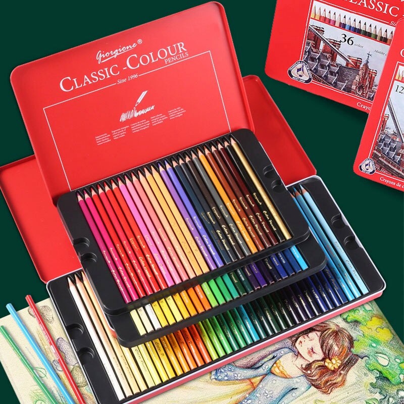 Bút chì màu 12 cây nước hộp giấy – Colormate Art & Craft