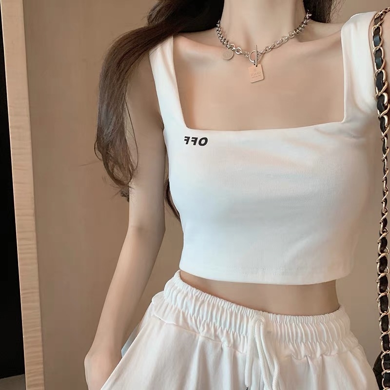 SET CHÂN VÁY XẾP LY KÈM ÁO CROPTOP CỔ VEST TAY NGẮN CHẤT LINEN M654 - YADO