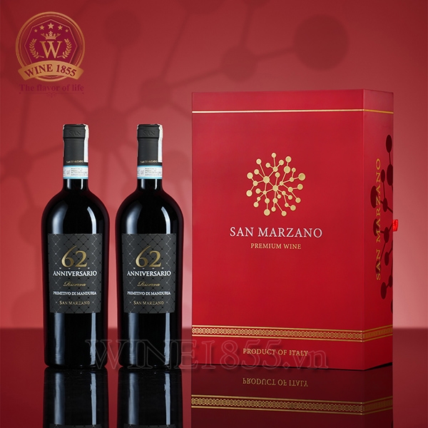 Rượu Vang Ý 62 Anniversario (Rượu Vang 62)