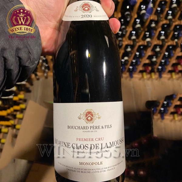 Rượu vang Pháp Bouchard Père & Fils Beaune Clos De La Mousse Premier Cru - Monopole
