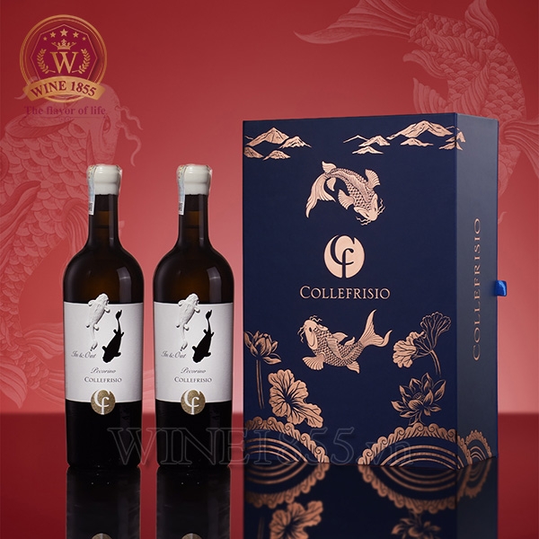 Rượu Vang Cá Chép Trắng (CF Collefrisio In & Out Pecorino)
