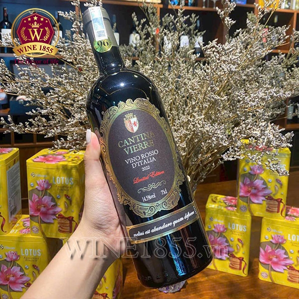 Rượu Vang Ý Cantina Vierre Vino Rosso D'italia