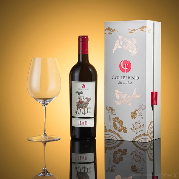 Rượu Vang Ý CF Collefrisio B&B Vino Rosso