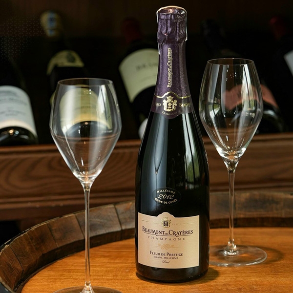 Champagne Beaumont Des Crayères Fleur De Prestige Blanc Millésimé Brut 2012