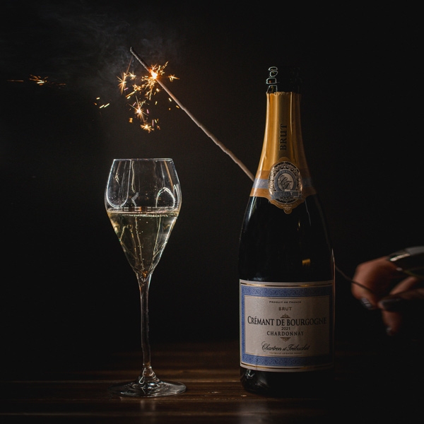 Rượu Vang Sủi Chartron et Trébuchet Crémant de Bourgogne Chardonnay Brut