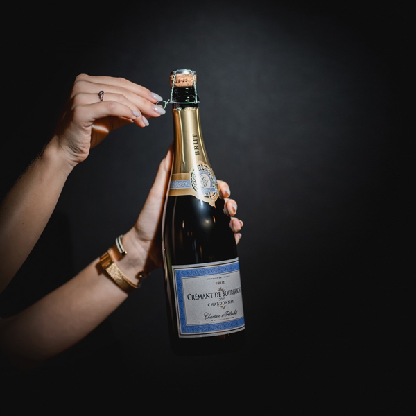 Rượu Vang Sủi Chartron et Trébuchet Crémant de Bourgogne Chardonnay Brut