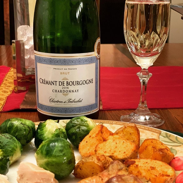 Rượu Vang Sủi Chartron et Trébuchet Crémant de Bourgogne Chardonnay Brut