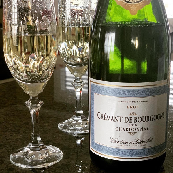 Rượu Vang Sủi Chartron et Trébuchet Crémant de Bourgogne Chardonnay Brut