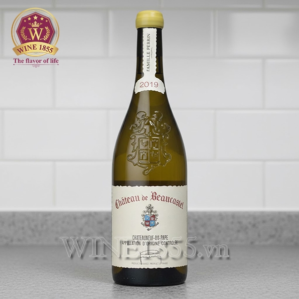 Rượu Vang Pháp Château de Beaucastel Châteauneuf-Du-Pape Blanc
