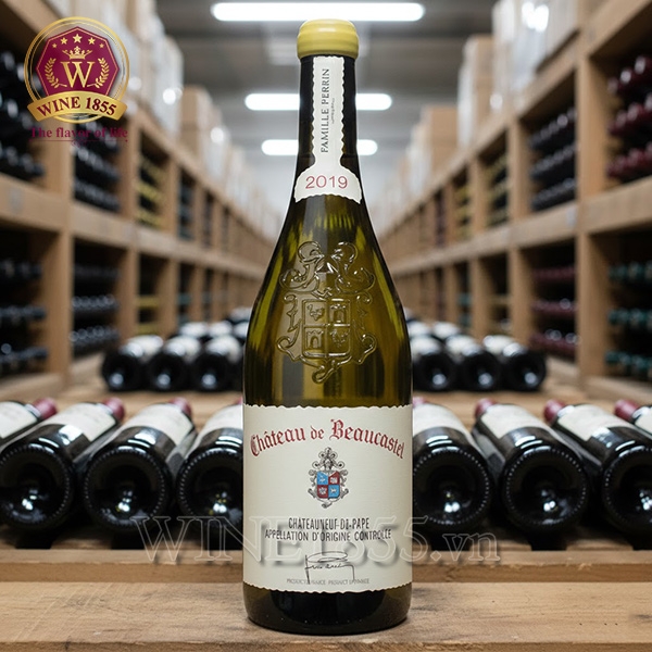 Rượu Vang Pháp Château de Beaucastel Châteauneuf-Du-Pape Blanc
