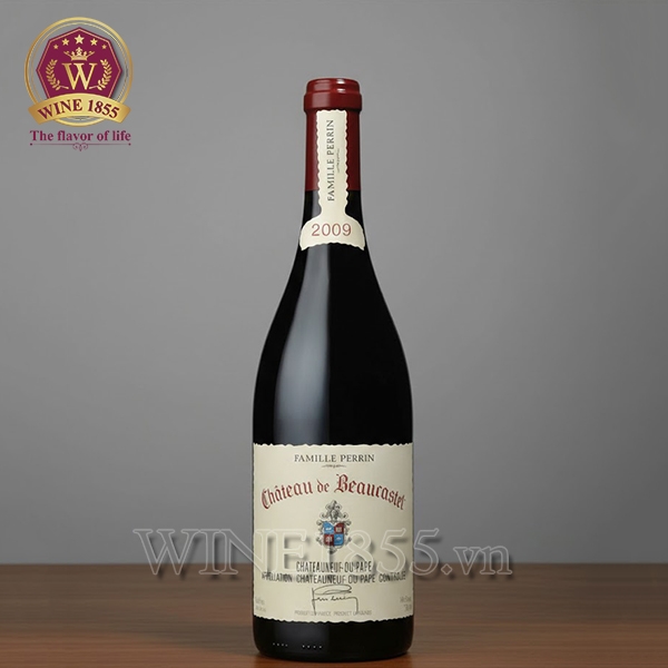 Rượu Vang Pháp Château de Beaucastel Châteauneuf-Du-Pape Rouge