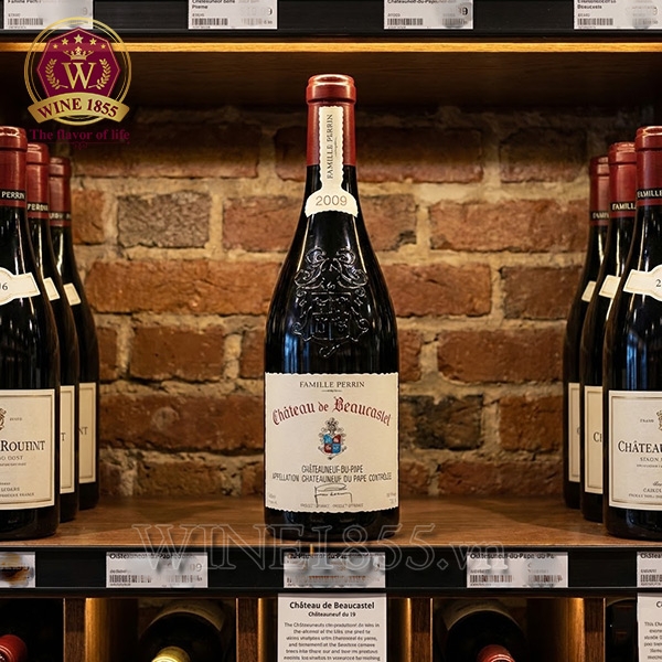 Rượu Vang Pháp Château de Beaucastel Châteauneuf-Du-Pape Rouge
