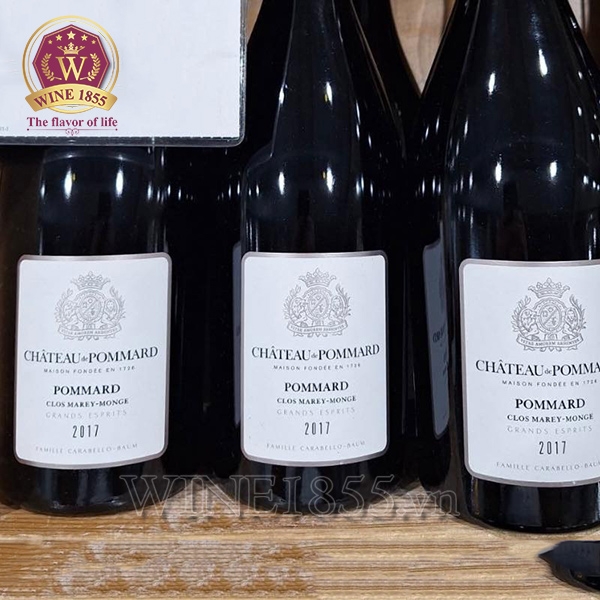 Rượu vang Pháp Château De Pommard Clos Marey-Monge Grands Esprits